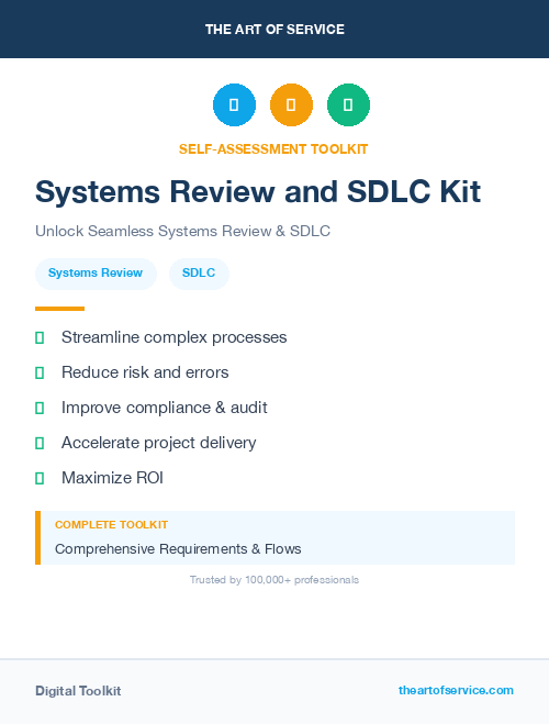 Systems Review and SDLC Kit