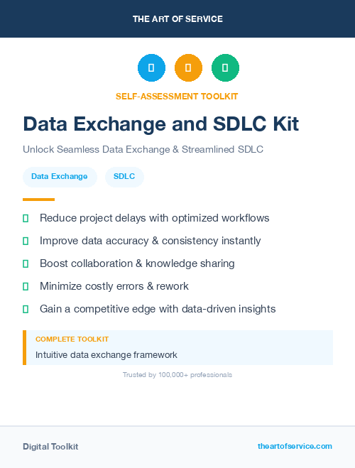 Data Exchange and SDLC Kit