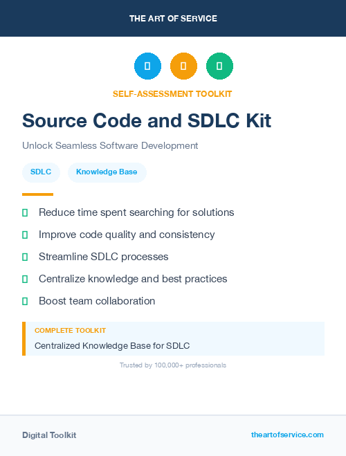 Source Code and SDLC Kit
