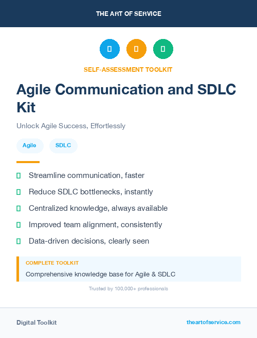 Agile Communication and SDLC Kit