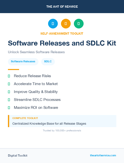 Software Releases and SDLC Kit