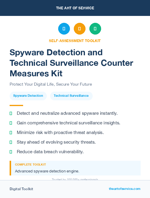 Spyware Detection and Technical Surveillance Counter Measures Kit