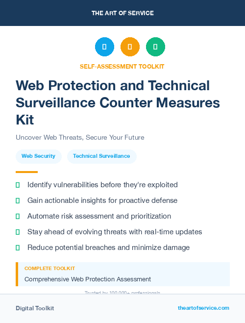 Web Protection and Technical Surveillance Counter Measures Kit