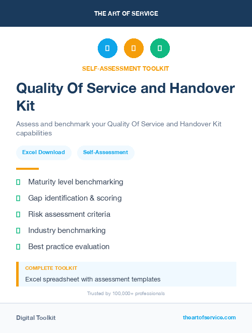 Quality Of Service and Handover Kit