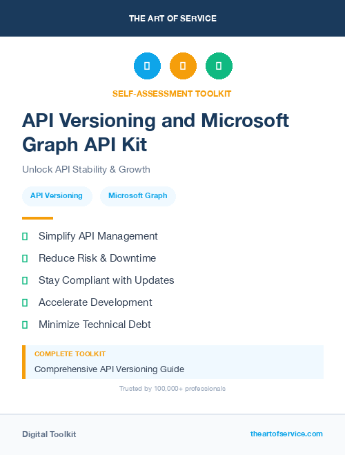 API Versioning and Microsoft Graph API Kit