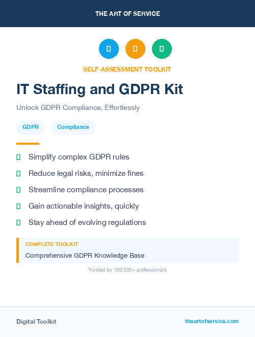 IT Staffing and GDPR Kit
