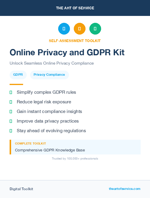 Online Privacy and GDPR Kit