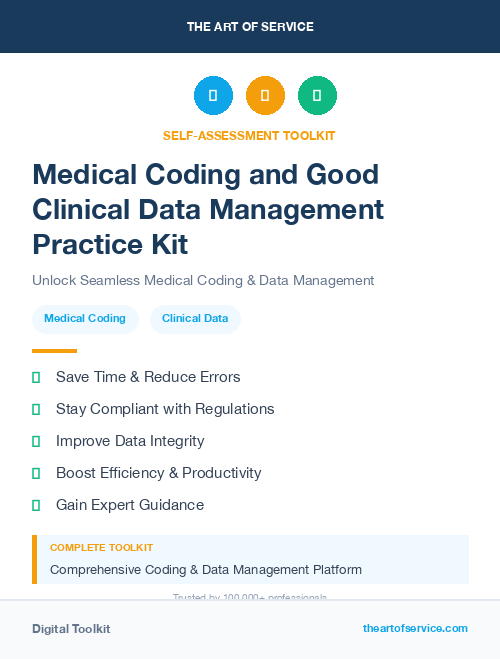 Medical Coding and Good Clinical Data Management Practice Kit