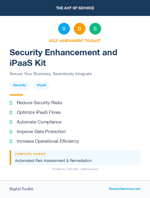 Security Enhancement and iPaaS Kit
