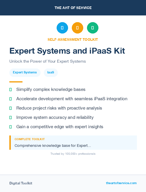 Expert Systems and iPaaS Kit