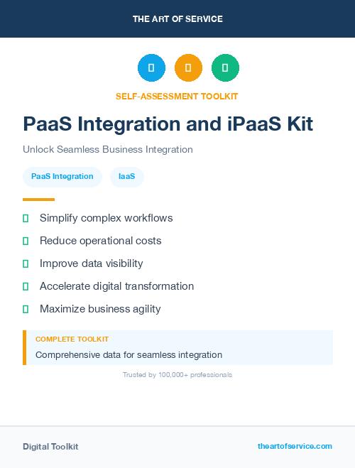 PaaS Integration and iPaaS Kit
