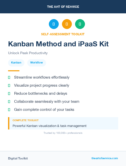 Kanban Method and iPaaS Kit