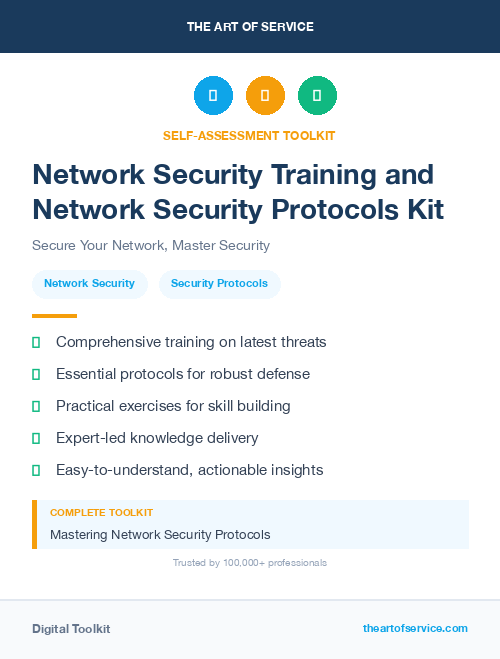 Network Security Training and Network Security Protocols Kit