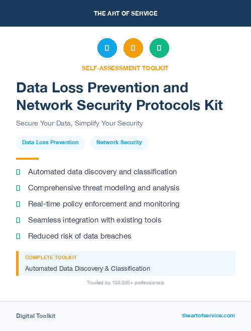 Data Loss Prevention and Network Security Protocols Kit