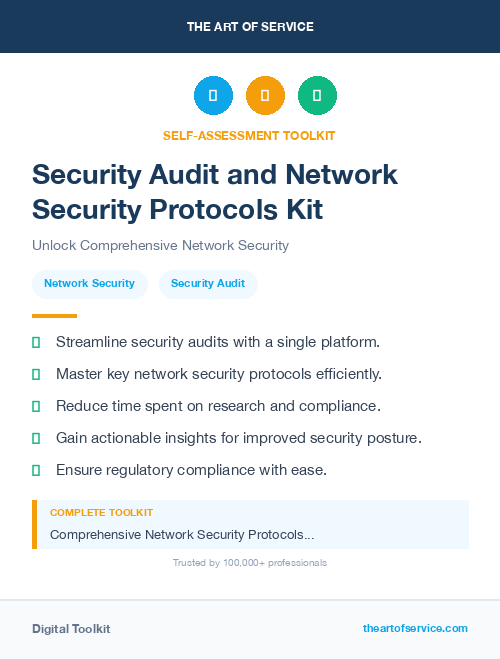 Security Audit and Network Security Protocols Kit