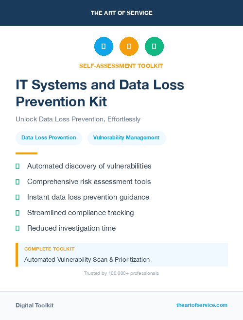 IT Systems and Data Loss Prevention Kit