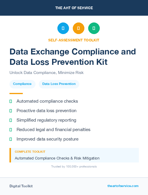 Data Exchange Compliance and Data Loss Prevention Kit