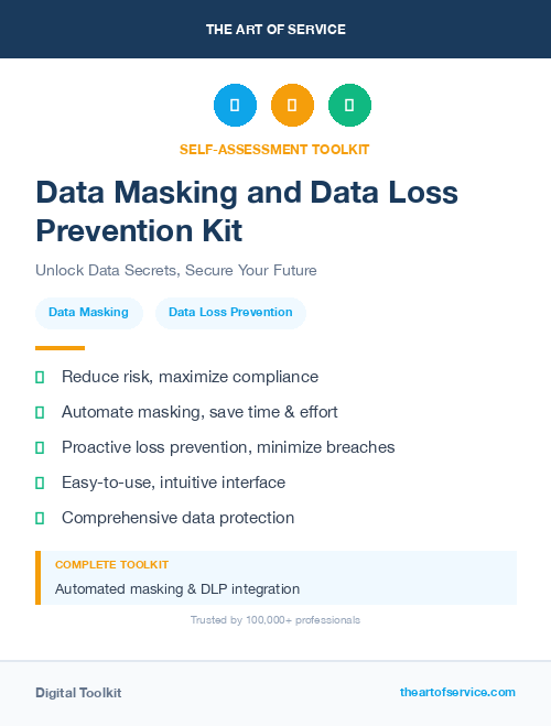 Data Masking and Data Loss Prevention Kit