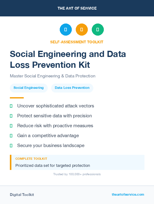 Social Engineering and Data Loss Prevention Kit
