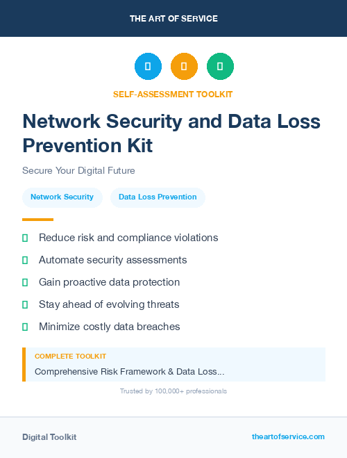 Network Security and Data Loss Prevention Kit