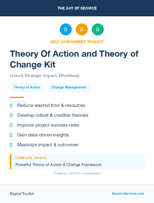 Theory Of Action and Theory of Change Kit