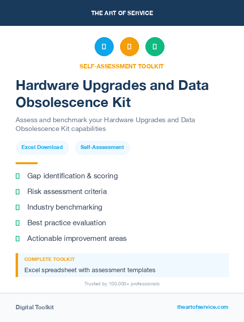 Hardware Upgrades and Data Obsolescence Kit