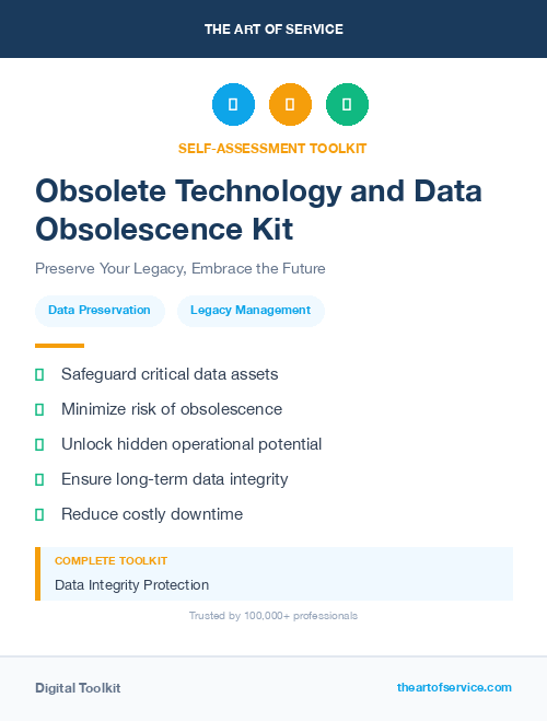 Obsolete Technology and Data Obsolescence Kit