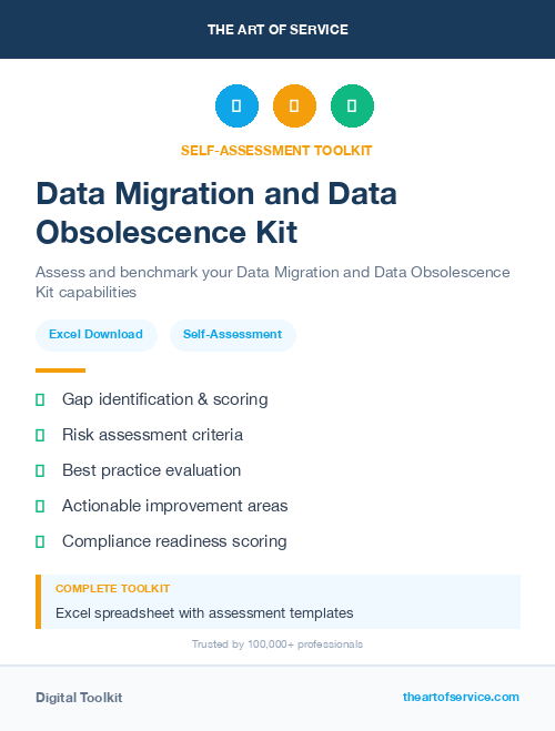 Data Migration and Data Obsolescence Kit