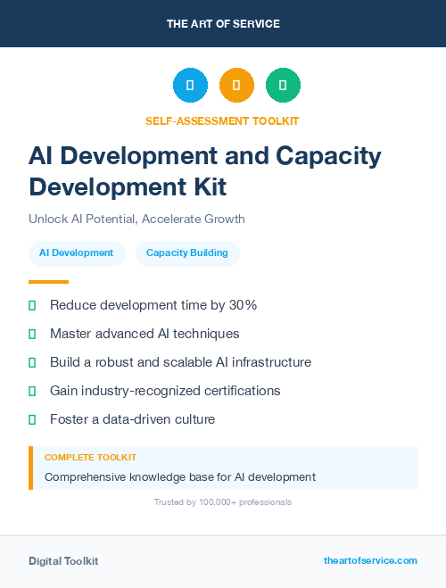 AI Development and Capacity Development Kit