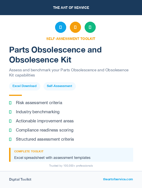 Parts Obsolescence and Obsolesence Kit