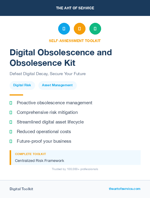 Digital Obsolescence and Obsolesence Kit