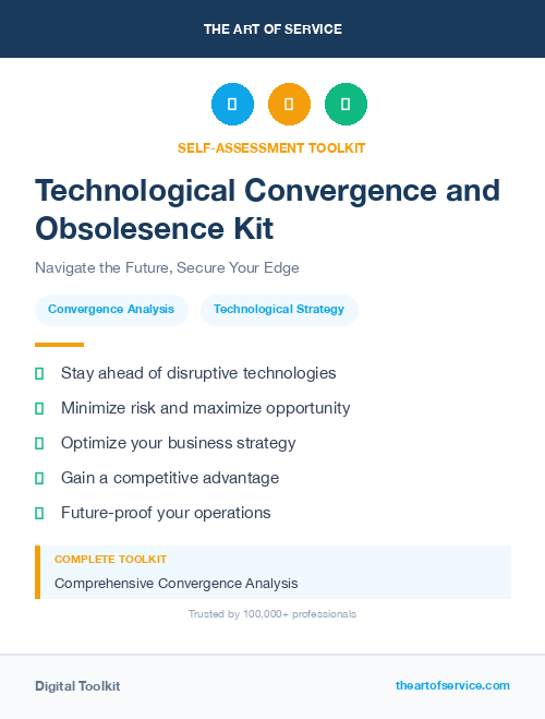 Technological Convergence and Obsolesence Kit