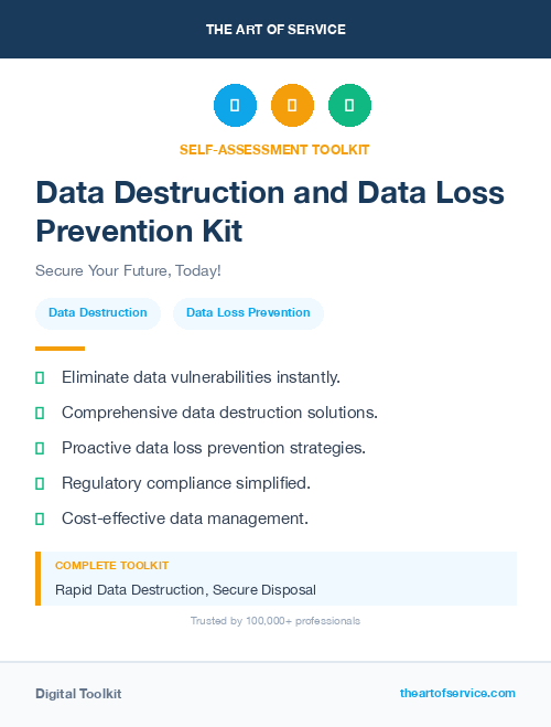 Data Destruction and Data Loss Prevention Kit