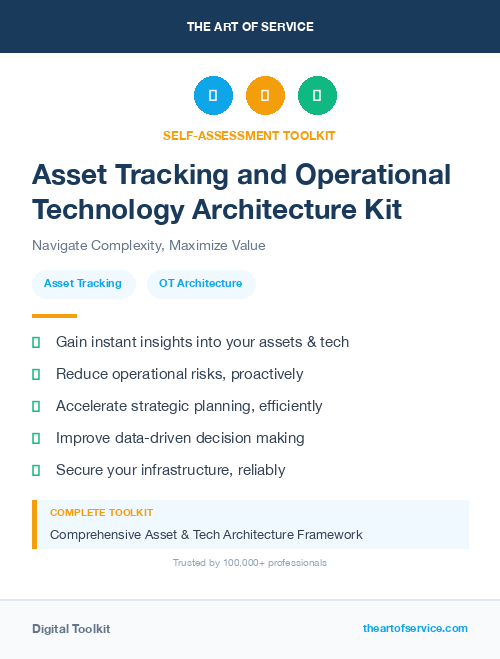 Asset Tracking and Operational Technology Architecture Kit