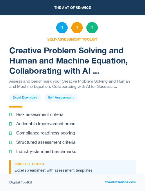 Creative Problem Solving and Human and Machine Equation, Collaborating with AI for Success Kit