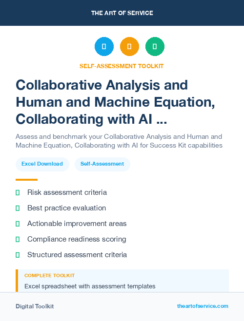 Collaborative Analysis and Human and Machine Equation, Collaborating with AI for Success Kit