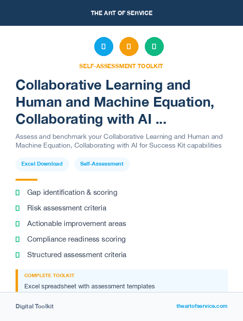 Collaborative Learning and Human and Machine Equation, Collaborating with AI for Success Kit