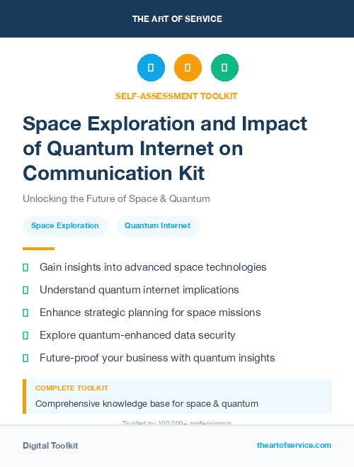 Space Exploration and Impact of Quantum Internet on Communication Kit