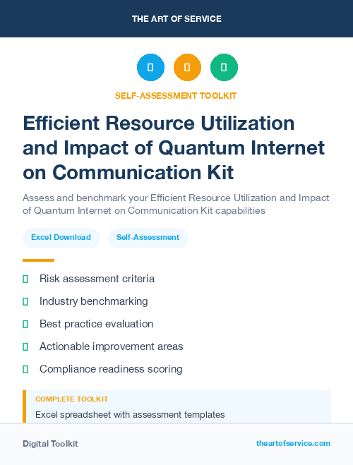 Efficient Resource Utilization and Impact of Quantum Internet on Communication Kit