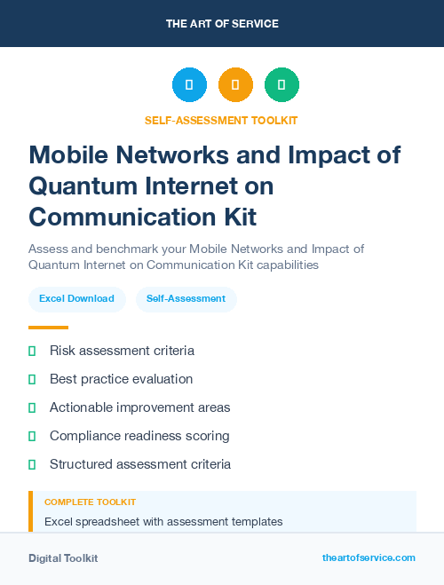 Mobile Networks and Impact of Quantum Internet on Communication Kit