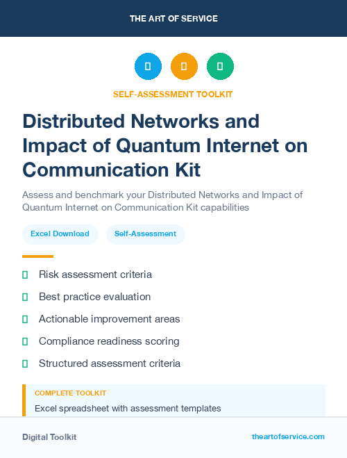 Distributed Networks and Impact of Quantum Internet on Communication Kit