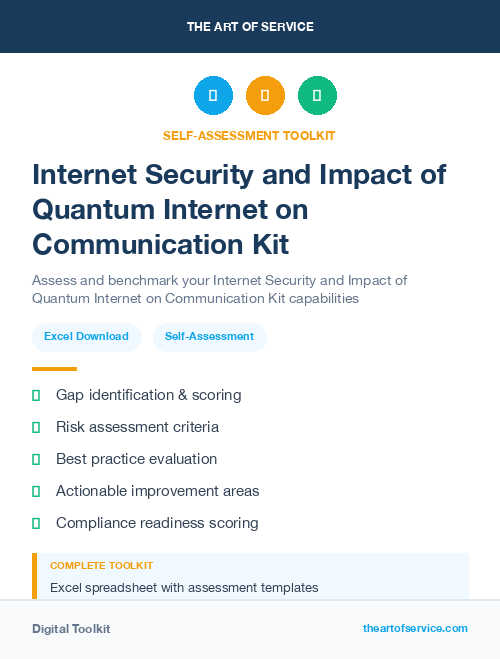 Internet Security and Impact of Quantum Internet on Communication Kit