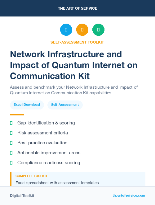 Network Infrastructure and Impact of Quantum Internet on Communication Kit