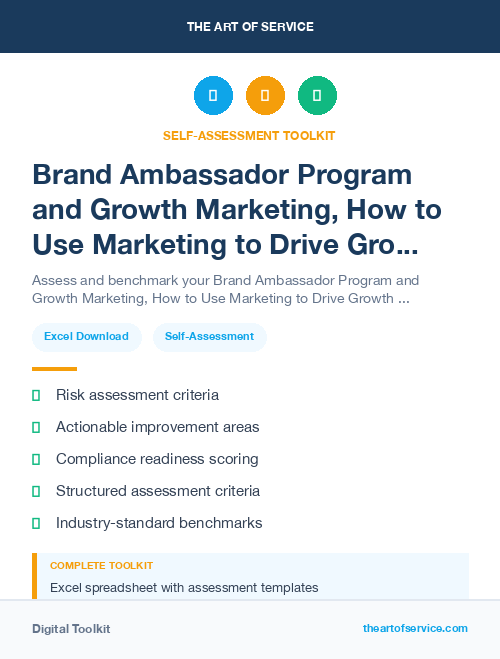 Brand Ambassador Program and Growth Marketing, How to Use Marketing to Drive Growth and Retention Kit