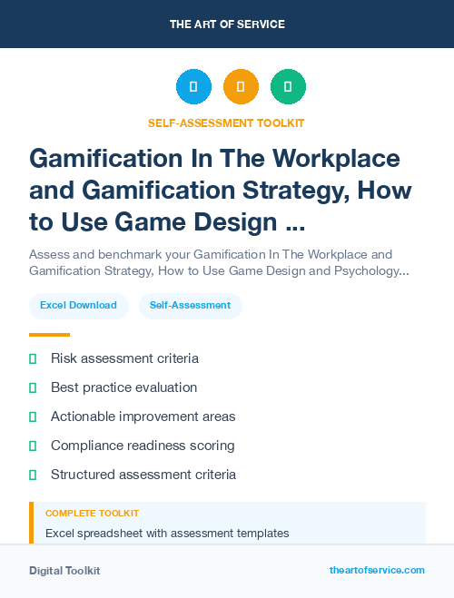 Gamification In The Workplace and Gamification Strategy, How to Use Game Design and Psychology to Motivate and Engage Your Employees, Customers, and Users Kit