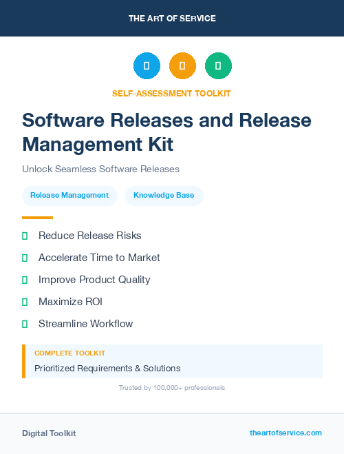 Software Releases and Release Management Kit