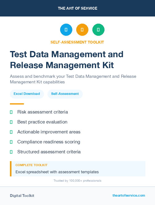 Test Data Management and Release Management Kit