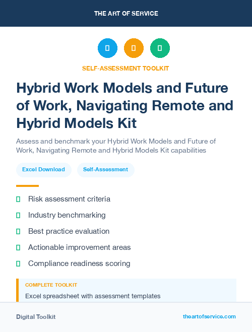 Hybrid Work Models and Future of Work, Navigating Remote and Hybrid Models Kit