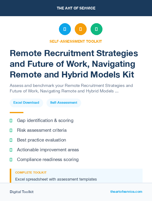 Remote Recruitment Strategies and Future of Work, Navigating Remote and Hybrid Models Kit