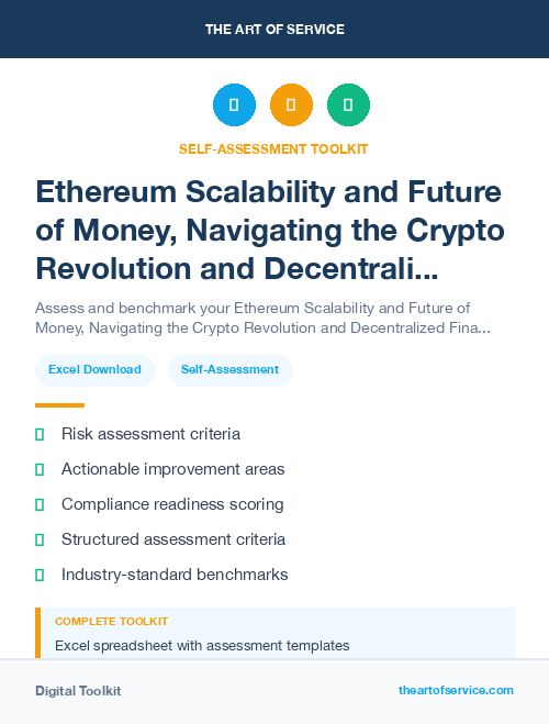 Ethereum Scalability and Future of Money, Navigating the Crypto Revolution and Decentralized Finance Kit